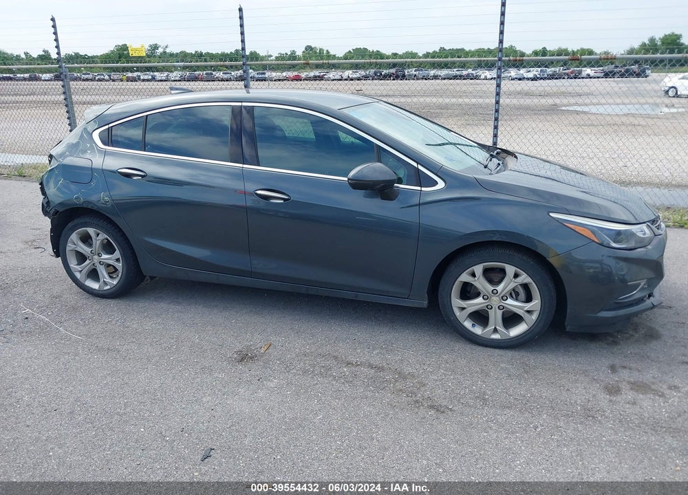 2018 CHEVROLET CRUZE PREMIER AUTO VIN: 3G1BF6SM3JS618863