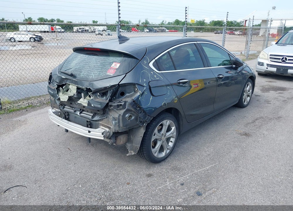 2018 CHEVROLET CRUZE PREMIER AUTO VIN: 3G1BF6SM3JS618863