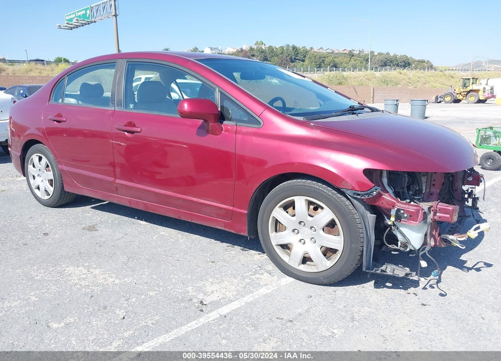 2010 HONDA CIVIC LX VIN: 19XFA1F56AE020651