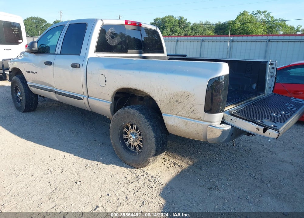 2005 DODGE RAM 2500 SLT/LARAMIE VIN: 3D7KS28C95G846200