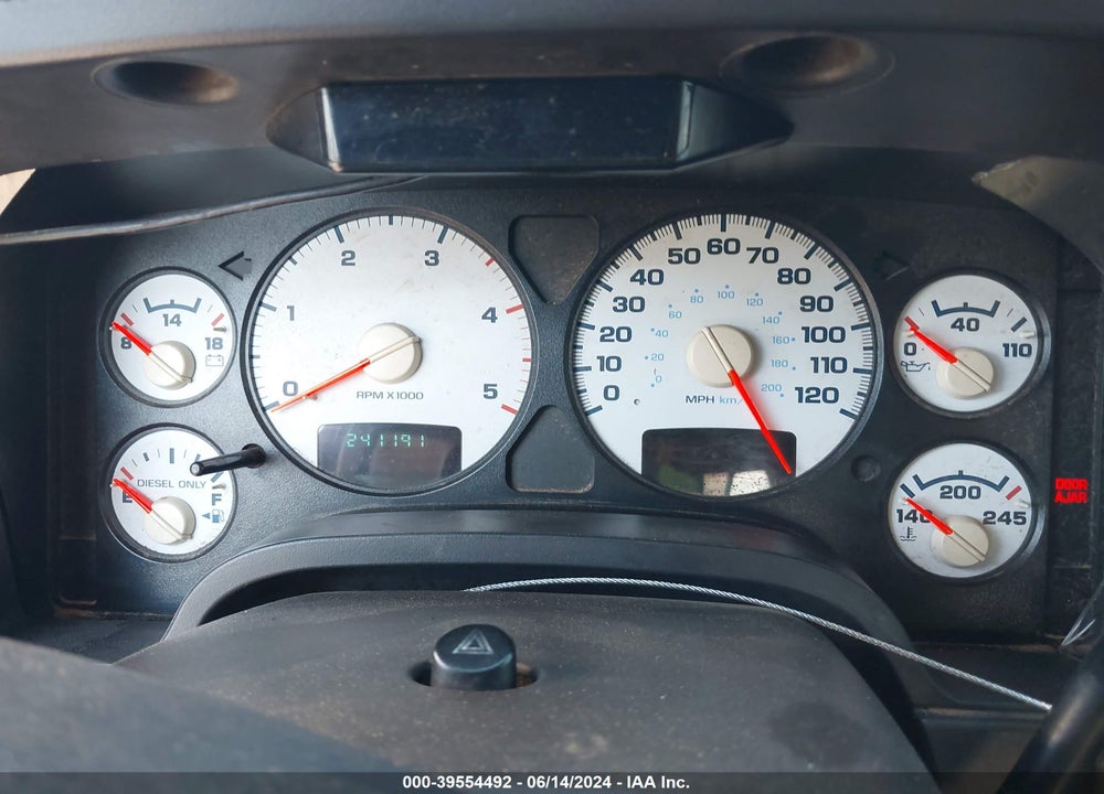2005 DODGE RAM 2500 SLT/LARAMIE VIN: 3D7KS28C95G846200
