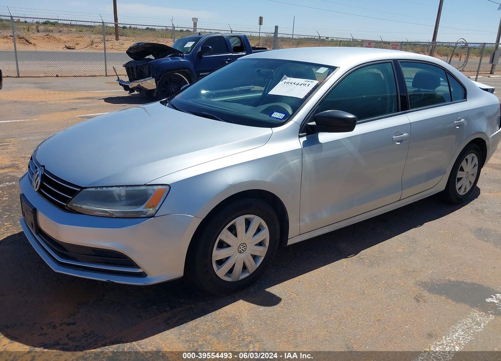 2015 VOLKSWAGEN JETTA 2.0L S VIN: 3VW2K7AJ3FM320046