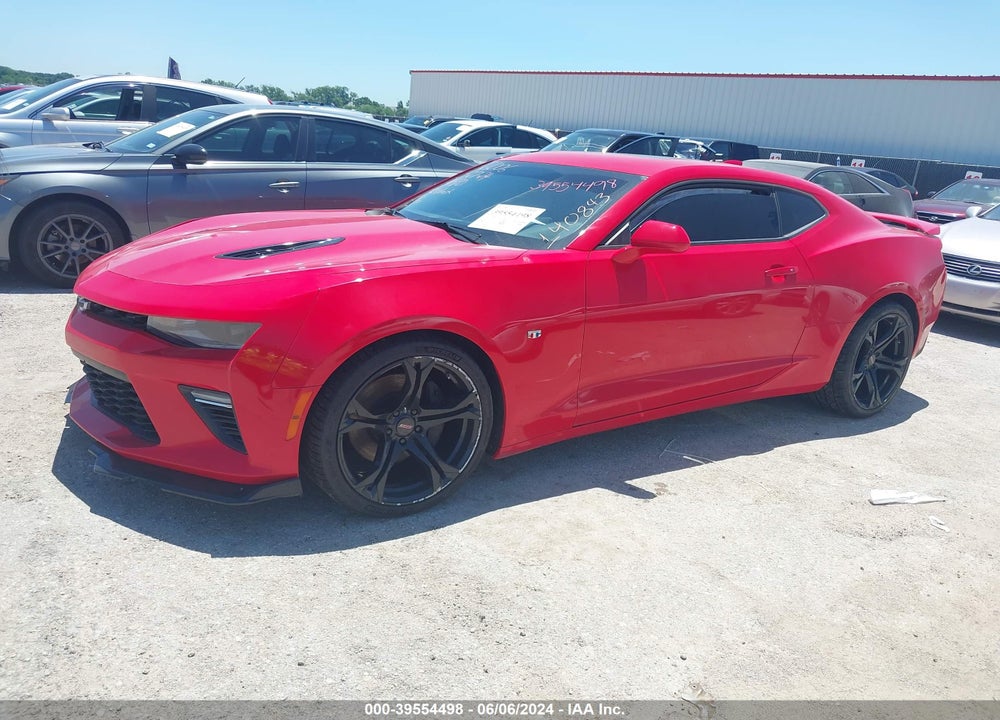 2018 CHEVROLET CAMARO 2SS VIN: 1G1FH1R79J0140843
