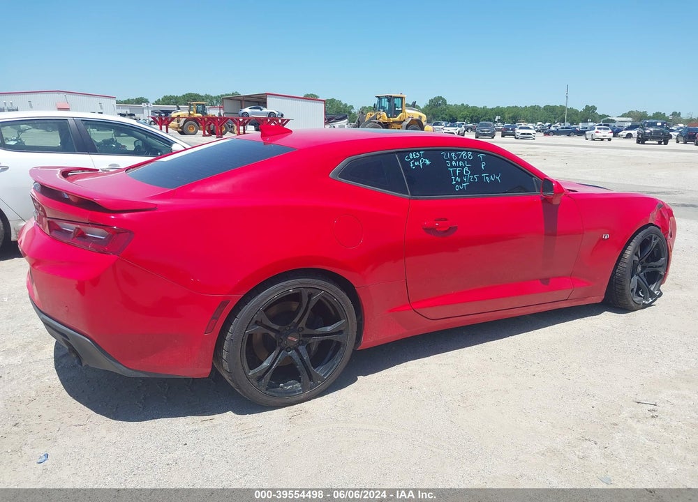 2018 CHEVROLET CAMARO 2SS VIN: 1G1FH1R79J0140843