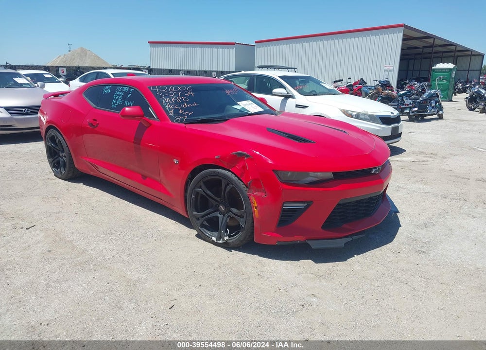 2018 CHEVROLET CAMARO 2SS VIN: 1G1FH1R79J0140843