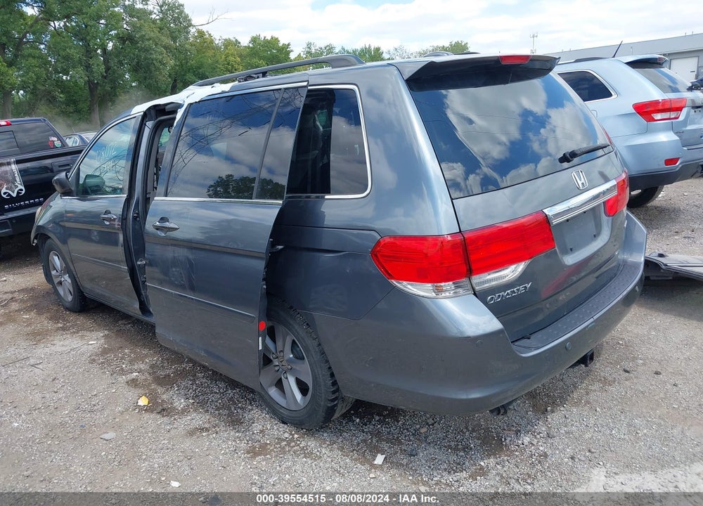 2010 HONDA ODYSSEY TOURING VIN: 5FNRL3H93AB096504