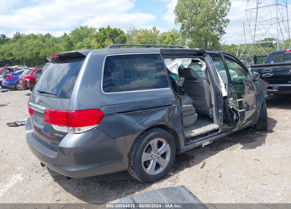 2010 HONDA ODYSSEY TOURING VIN: 5FNRL3H93AB096504