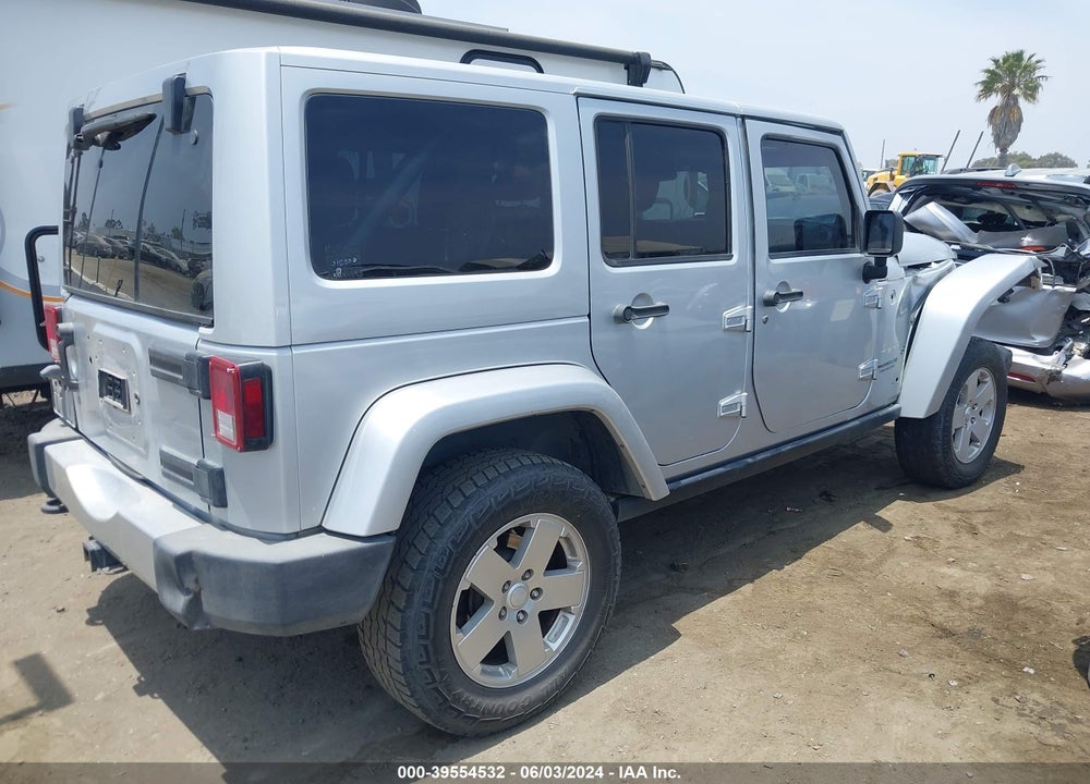 2012 JEEP WRANGLER UNLIMITED SAHARA VIN: 1C4HJWEG5CL141898