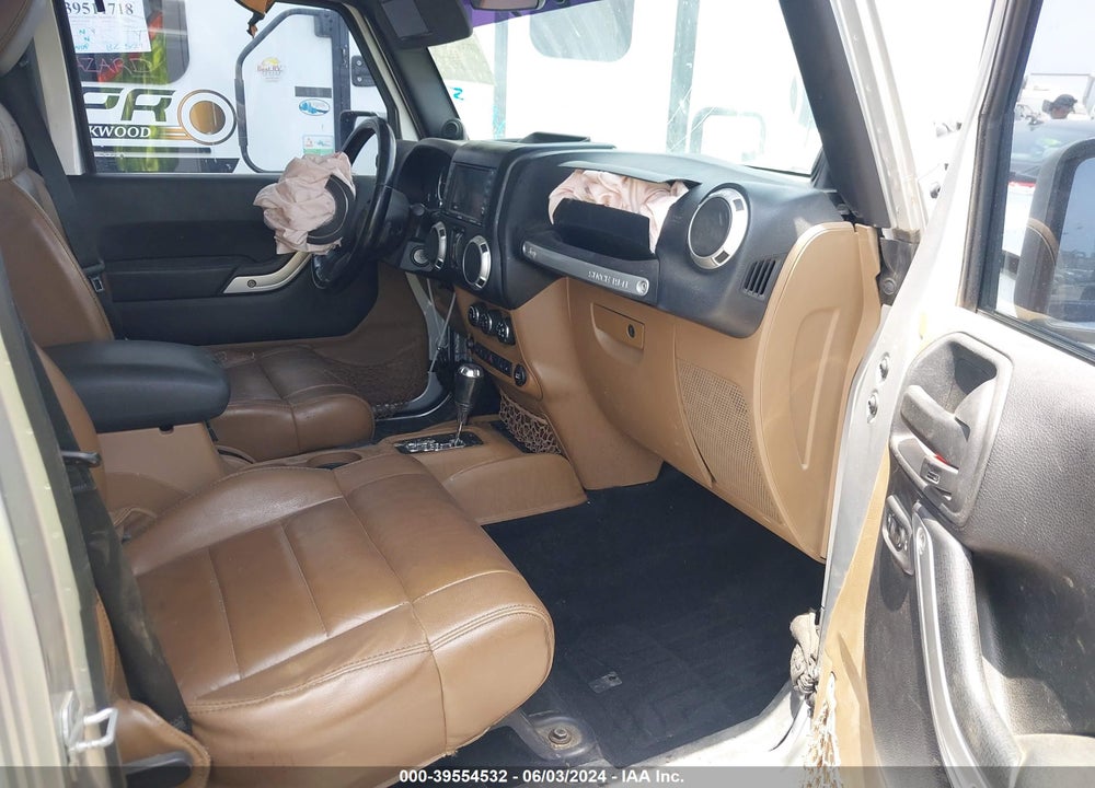 2012 JEEP WRANGLER UNLIMITED SAHARA VIN: 1C4HJWEG5CL141898
