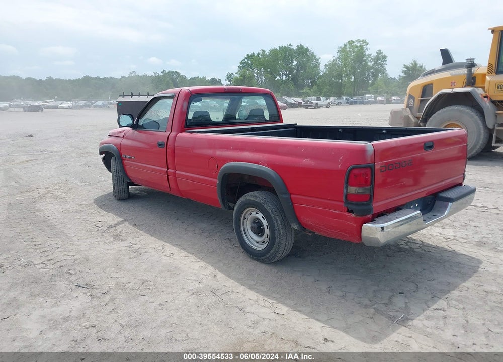 1998 DODGE RAM 1500 ST/WS VIN: 1B7HC16X2WS646190