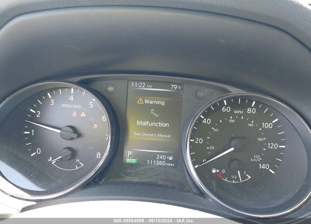 2017 NISSAN ROGUE SV VIN: JN8AT2MV7HW021874