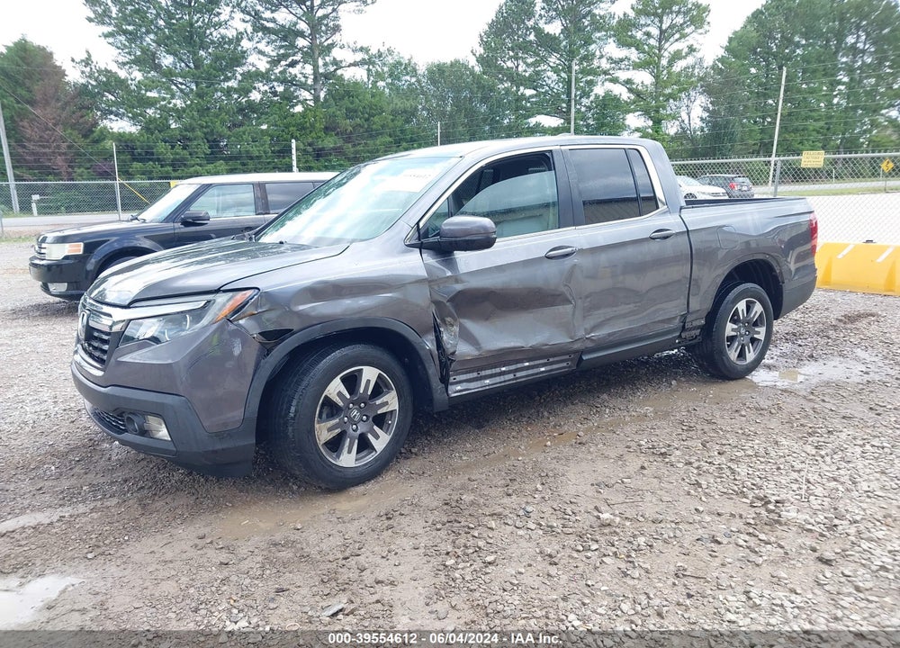 2017 HONDA RIDGELINE RTL-T VIN: 5FPYK2F66HB007916