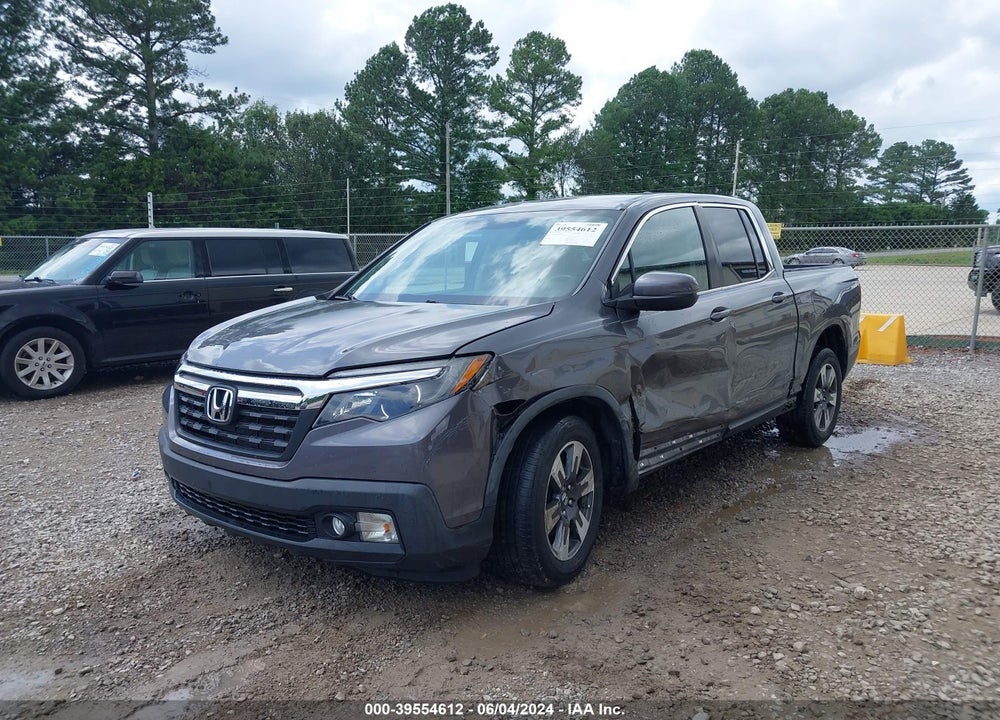 2017 HONDA RIDGELINE RTL-T VIN: 5FPYK2F66HB007916