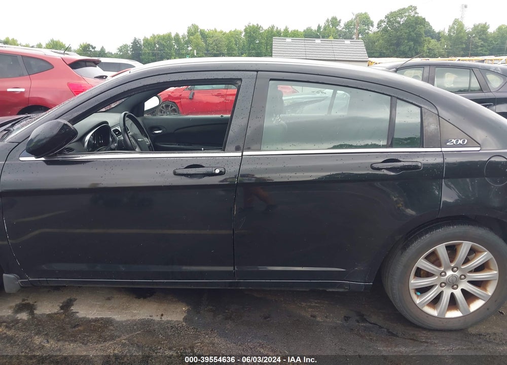 2011 CHRYSLER 200 TOURING VIN: 1C3BC1FG6BN604978