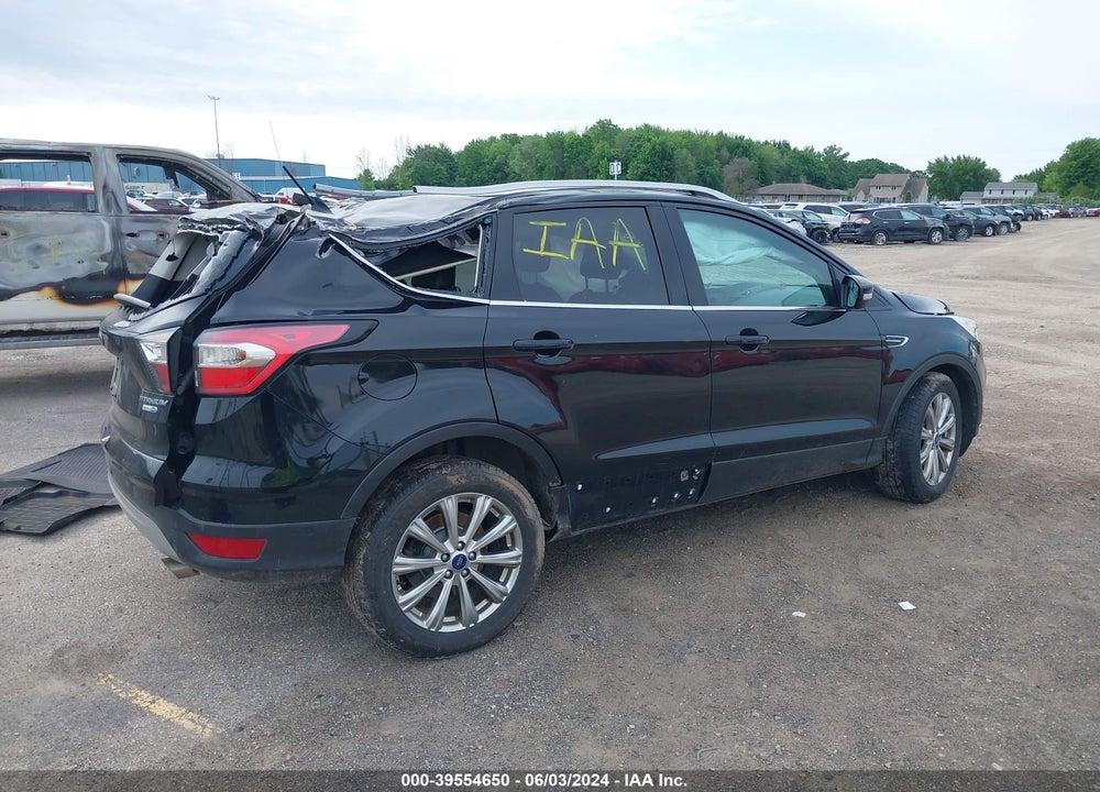 2018 FORD ESCAPE TITANIUM VIN: 1FMCU9J94JUA09244