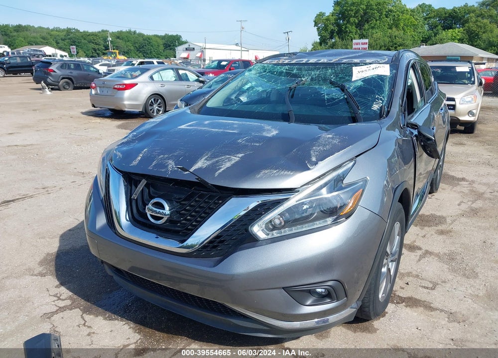 2018 NISSAN MURANO SV VIN: 5N1AZ2MH1JN128480