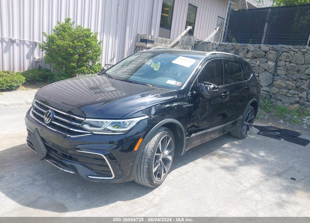 2022 VOLKSWAGEN TIGUAN 2.0T SEL R-LINE VIN: 3VV4B7AX3NM012570