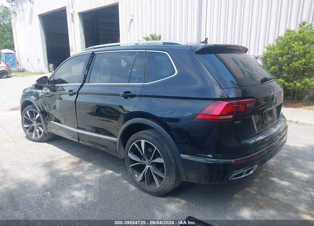 2022 VOLKSWAGEN TIGUAN 2.0T SEL R-LINE VIN: 3VV4B7AX3NM012570