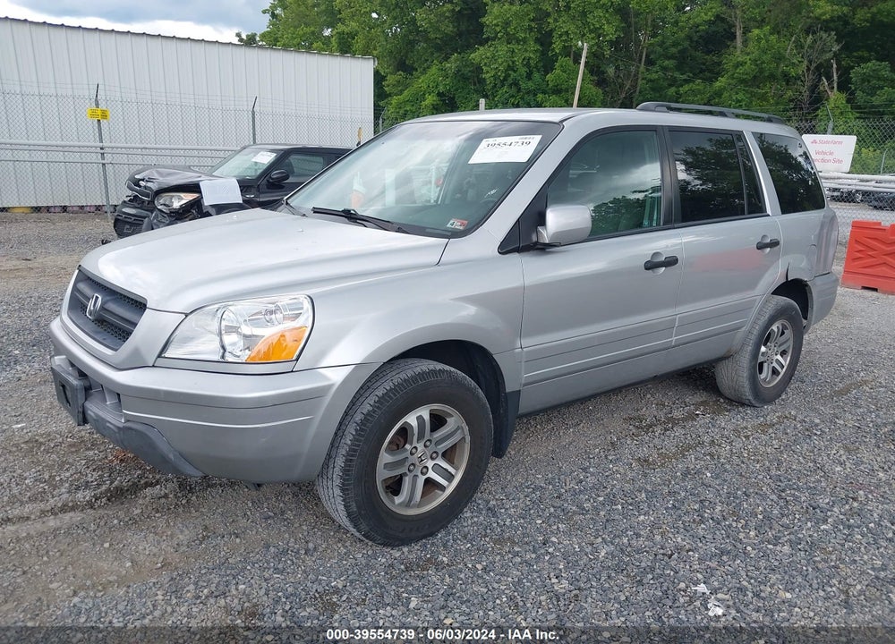 2005 HONDA PILOT EX VIN: 2HKYF18485H526143