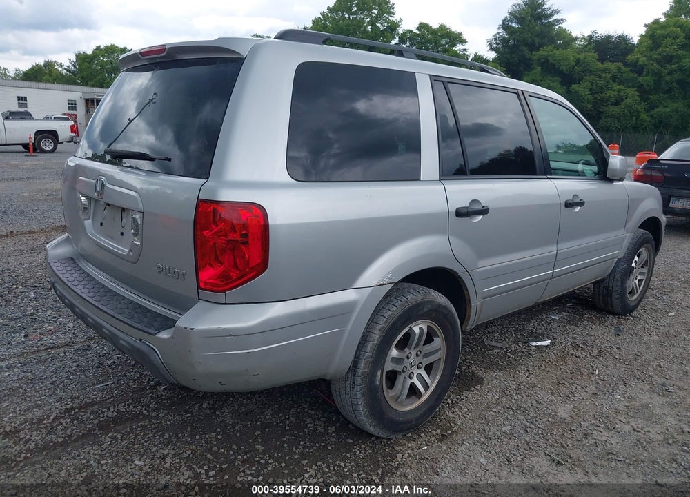 2005 HONDA PILOT EX VIN: 2HKYF18485H526143