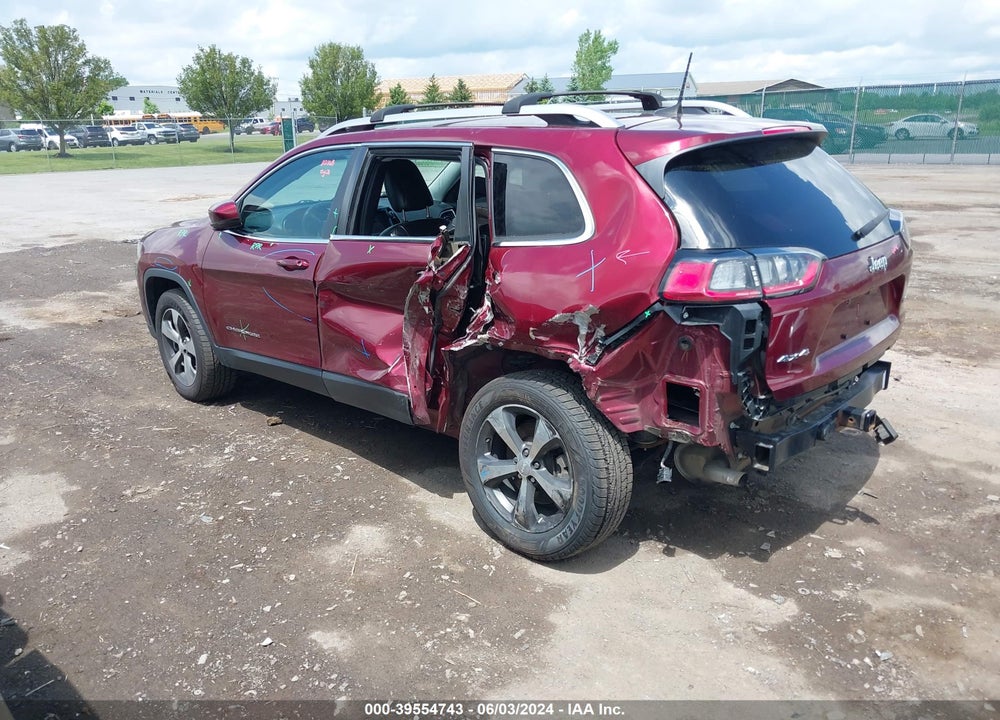 2019 JEEP CHEROKEE VIN: 1C4PJMDX6KD321403