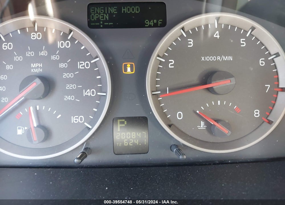 2005 VOLVO S40 2.4I VIN: YV1MS390052116398