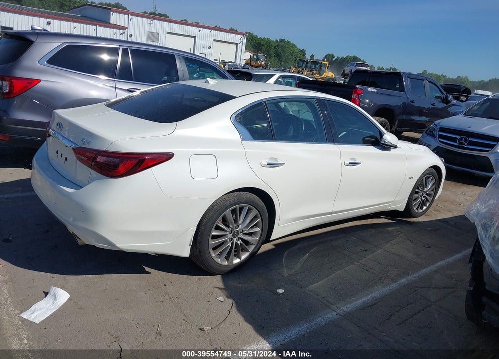 2020 INFINITI Q50 LUXE AWD VIN: JN1EV7AR2LM254855