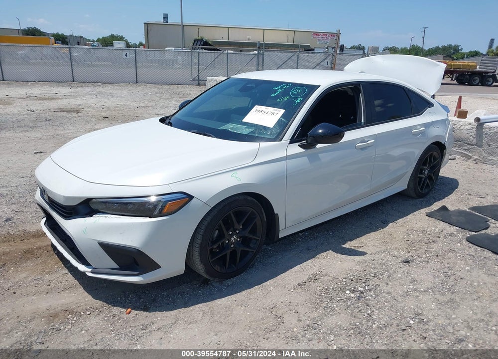 2023 HONDA CIVIC SPORT VIN: 2HGFE2F58PH510551