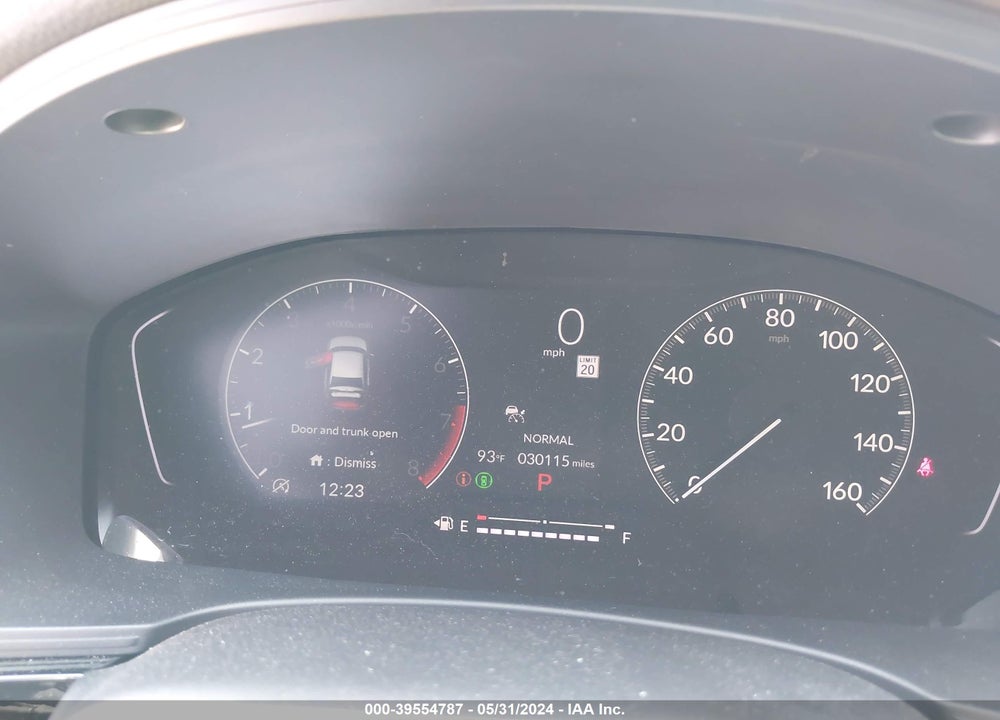 2023 HONDA CIVIC SPORT VIN: 2HGFE2F58PH510551