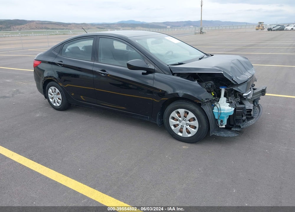2016 HYUNDAI ACCENT SE VIN: KMHCT4AE6GU077749