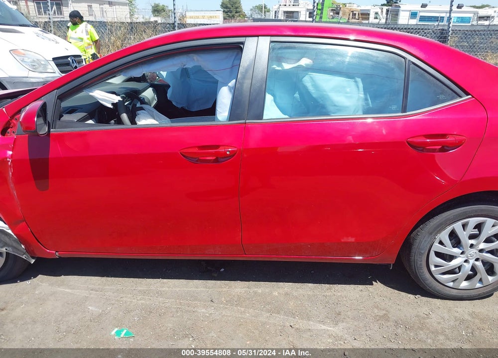 2019 TOYOTA COROLLA LE VIN: 2T1BURHE9KC157083