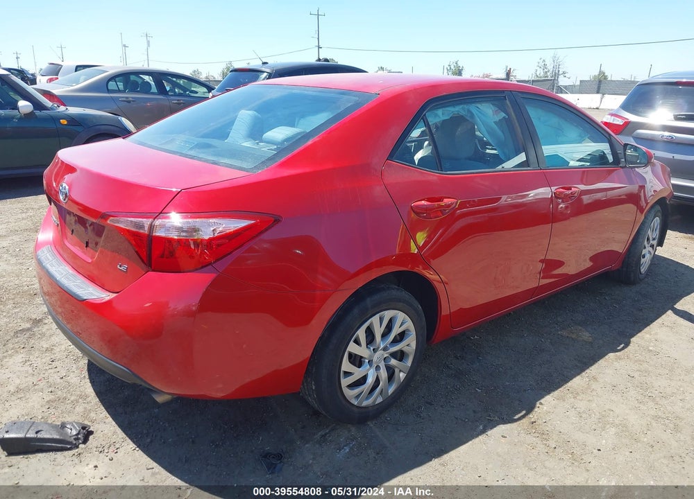 2019 TOYOTA COROLLA LE VIN: 2T1BURHE9KC157083