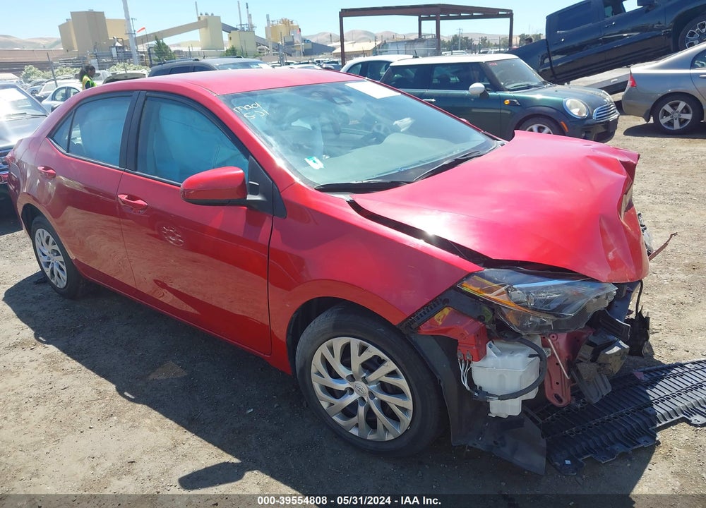 2019 TOYOTA COROLLA LE VIN: 2T1BURHE9KC157083