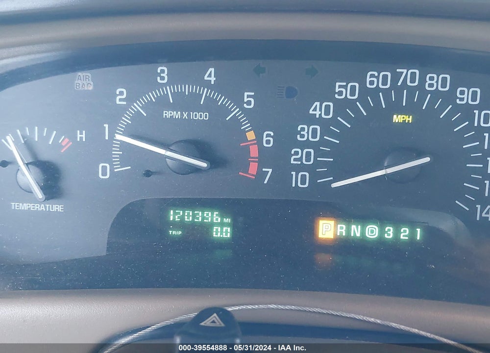 1999 BUICK PARK AVENUE VIN: 1G4CW52K5X4642882