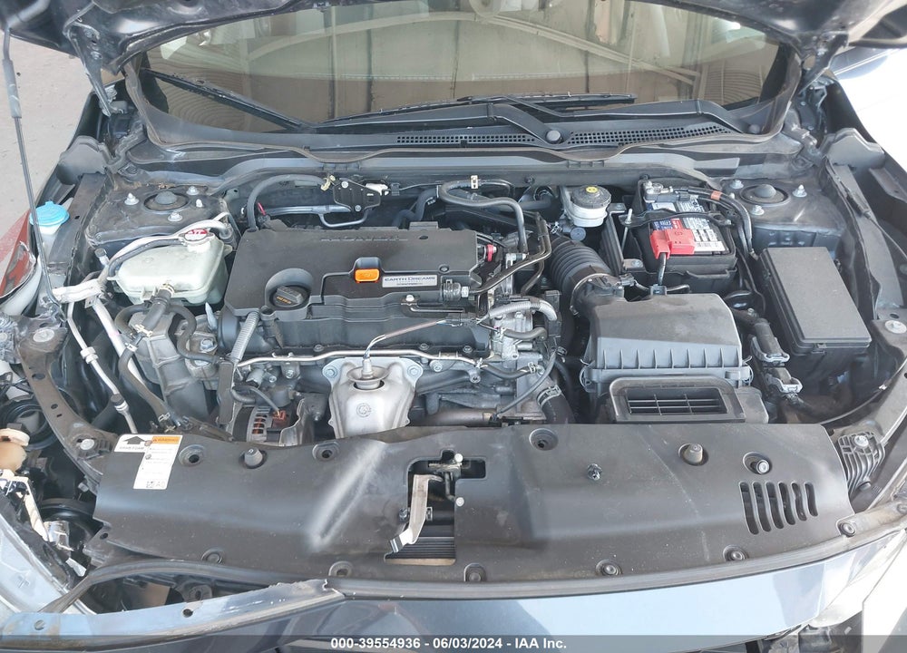 2018 HONDA CIVIC EX VIN: 19XFC2F70JE010800