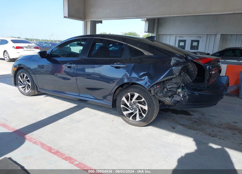 2018 HONDA CIVIC EX VIN: 19XFC2F70JE010800