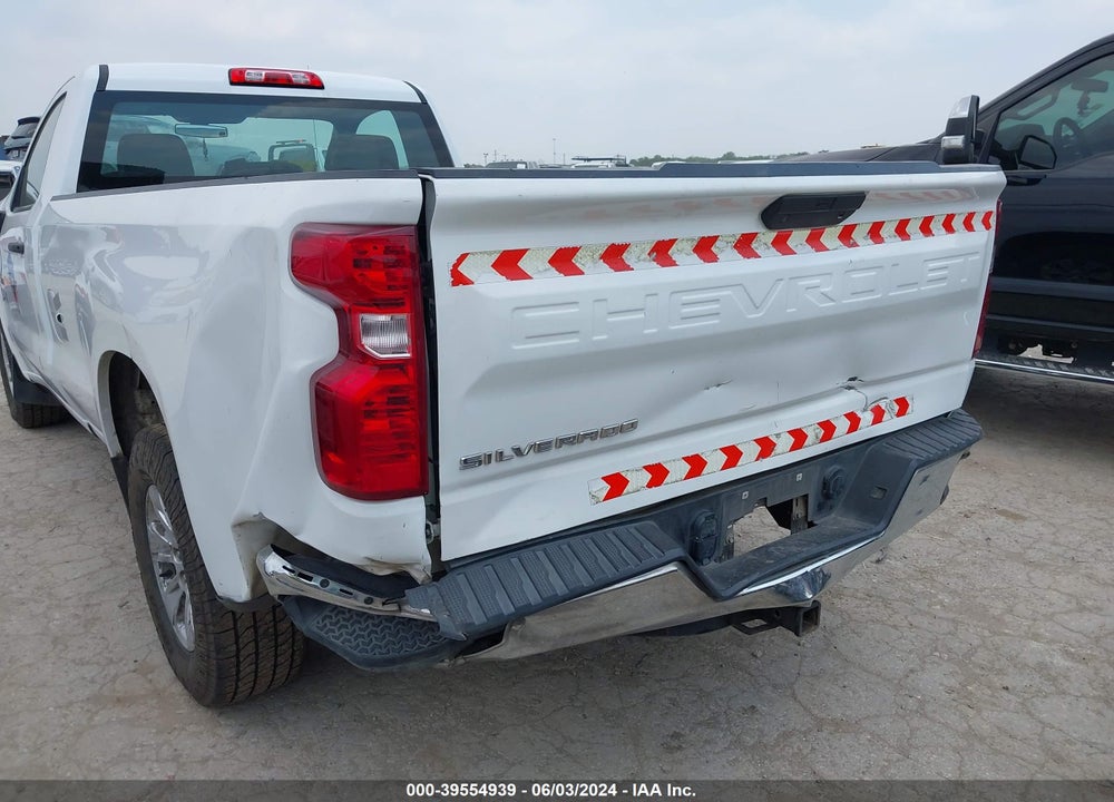 2021 CHEVROLET SILVERADO 1500 2WD REGULAR CAB LONG BED WT VIN: 3GCNWAEF1MG446392