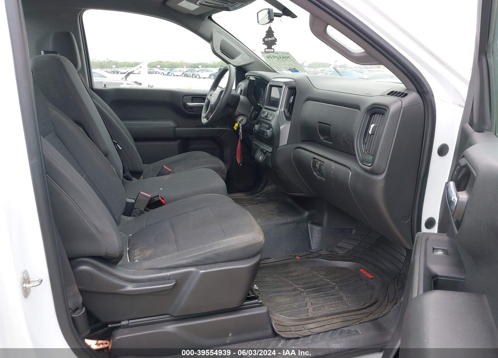 2021 CHEVROLET SILVERADO 1500 2WD REGULAR CAB LONG BED WT VIN: 3GCNWAEF1MG446392