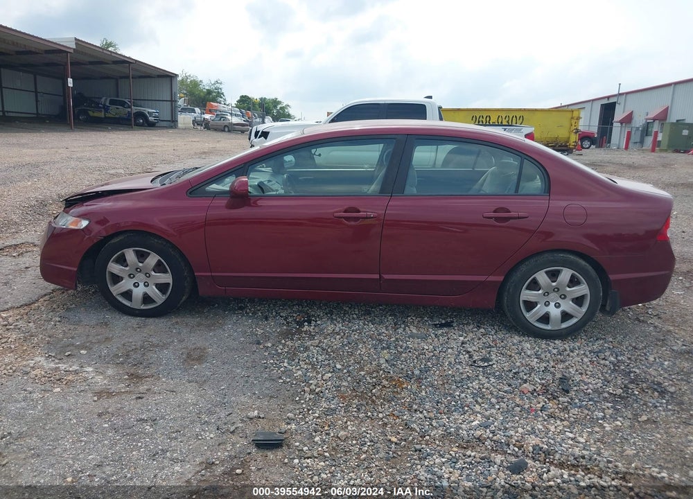 2010 HONDA CIVIC LX VIN: 19XFA1F54AE013097