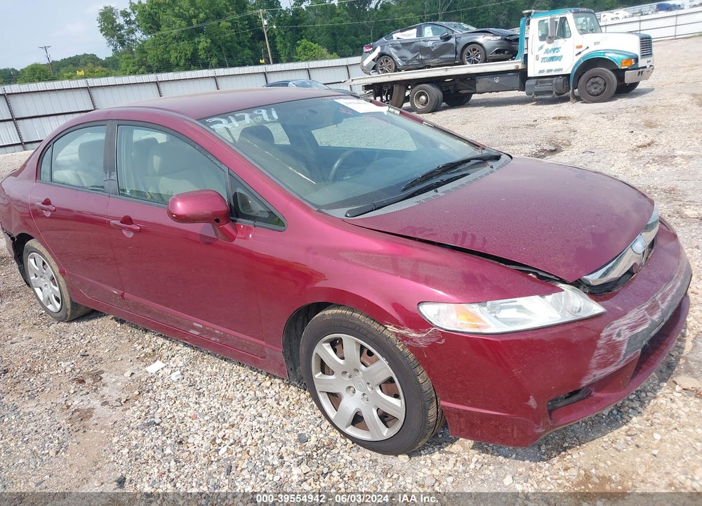 2010 HONDA CIVIC LX VIN: 19XFA1F54AE013097