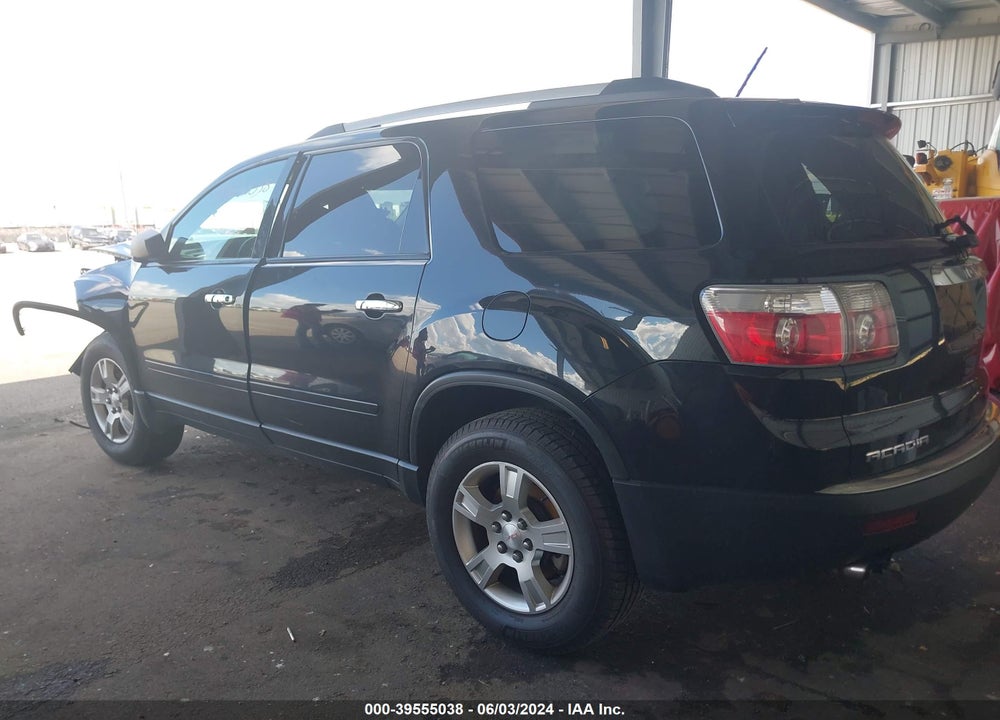 2012 GMC ACADIA SL VIN: 1GKKRNED9CJ411178