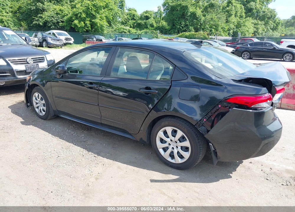 2022 TOYOTA COROLLA LE VIN: JTDEPMAE5NJ229858