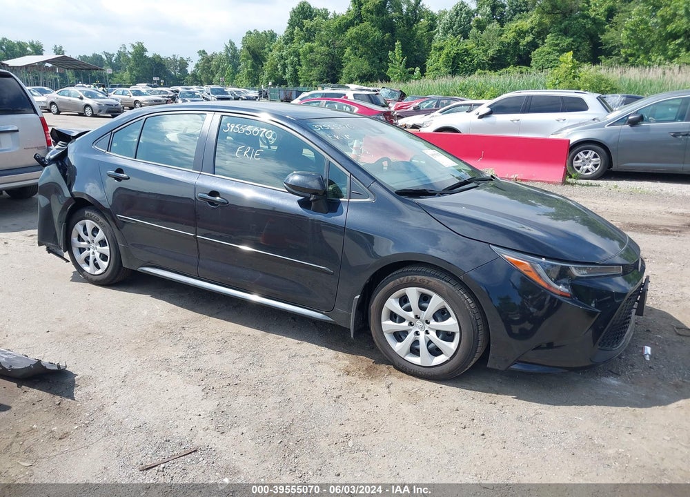 2022 TOYOTA COROLLA LE VIN: JTDEPMAE5NJ229858