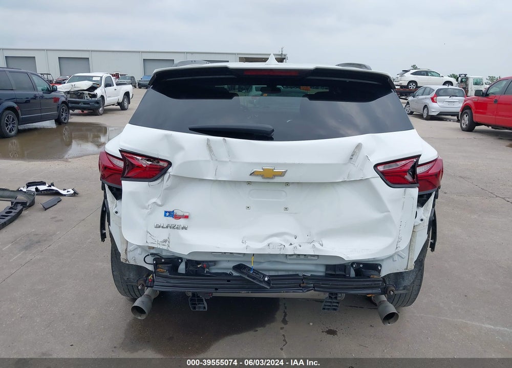 2022 CHEVROLET BLAZER FWD 2LT VIN: 3GNKBCR4XNS136296