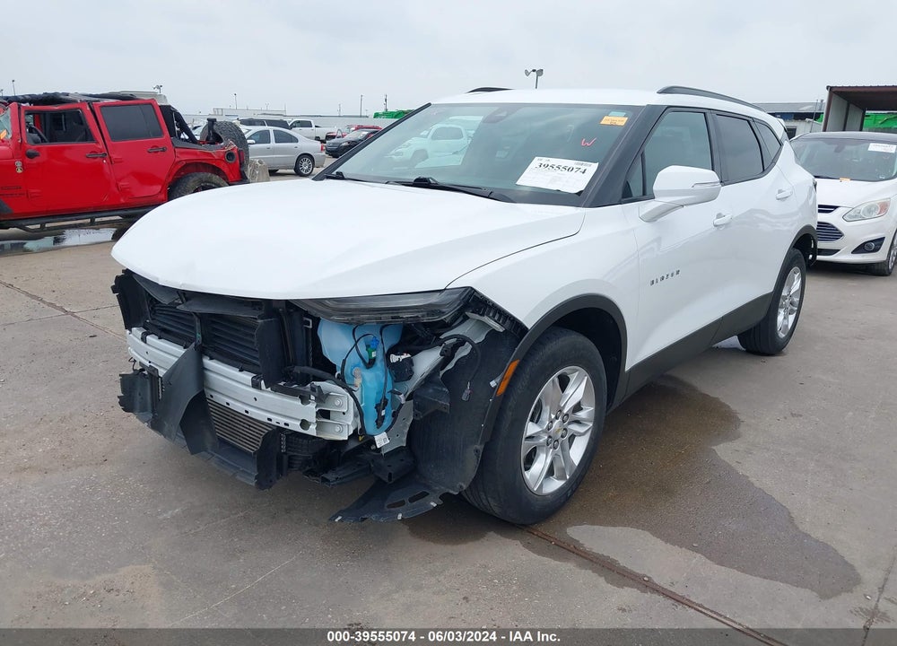 2022 CHEVROLET BLAZER FWD 2LT VIN: 3GNKBCR4XNS136296