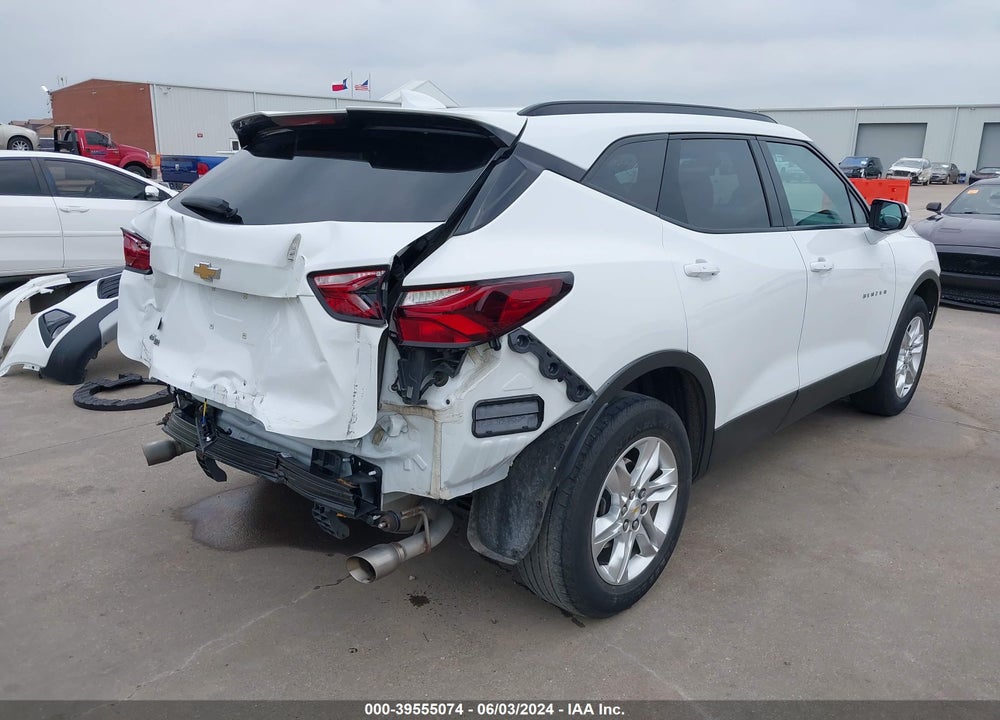 2022 CHEVROLET BLAZER FWD 2LT VIN: 3GNKBCR4XNS136296