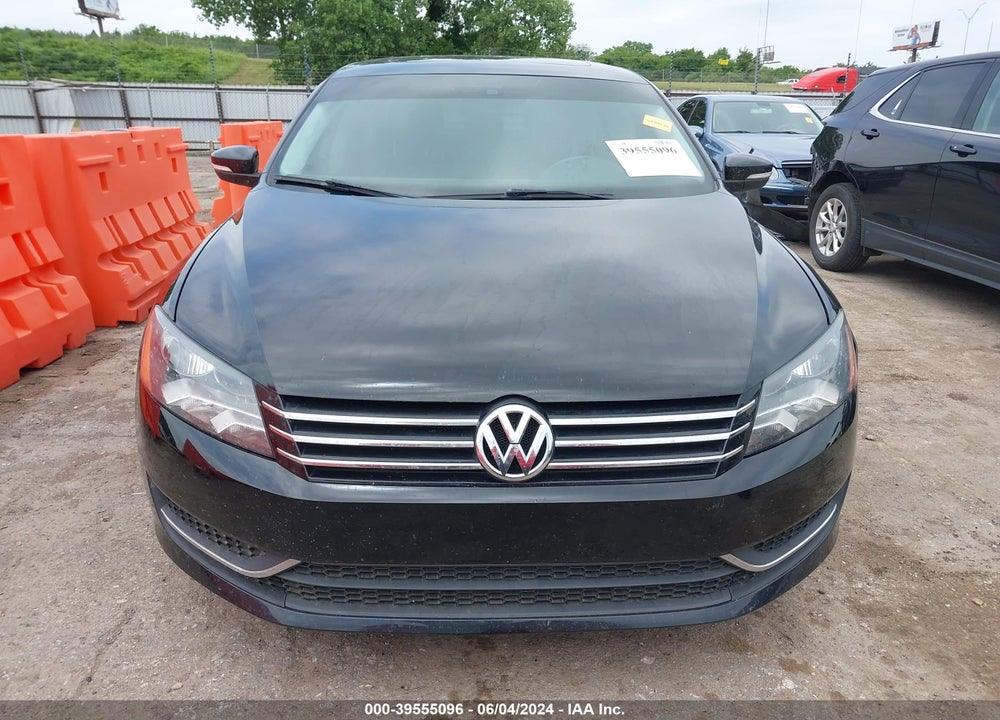 2013 VOLKSWAGEN PASSAT 2.5L SE VIN: 1VWBH7A31DC025977