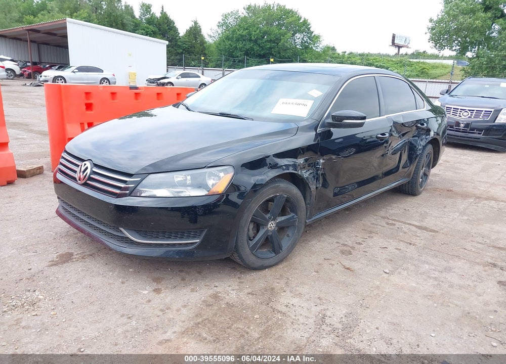 2013 VOLKSWAGEN PASSAT 2.5L SE VIN: 1VWBH7A31DC025977