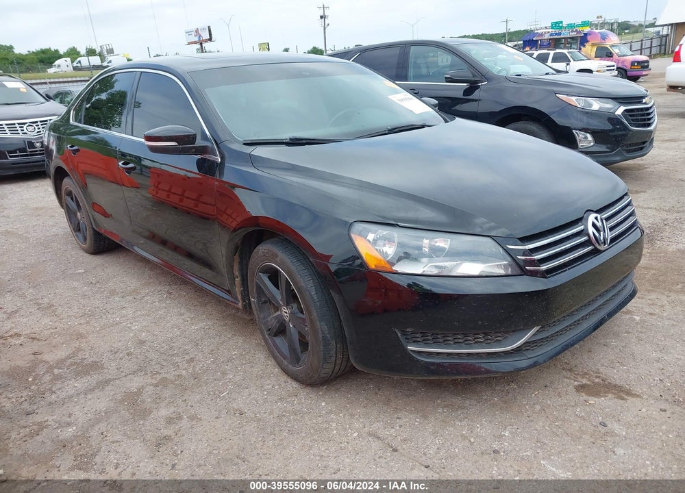 2013 VOLKSWAGEN PASSAT 2.5L SE VIN: 1VWBH7A31DC025977