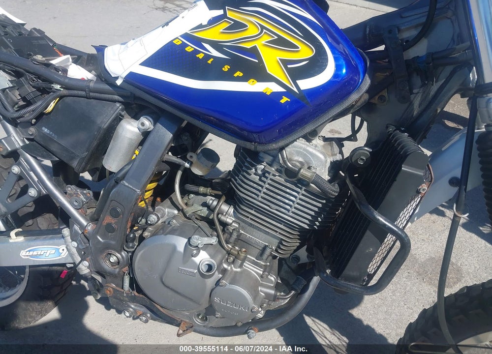 2000 SUZUKI DR650 SE VIN: JS1SP46A6Y2100934